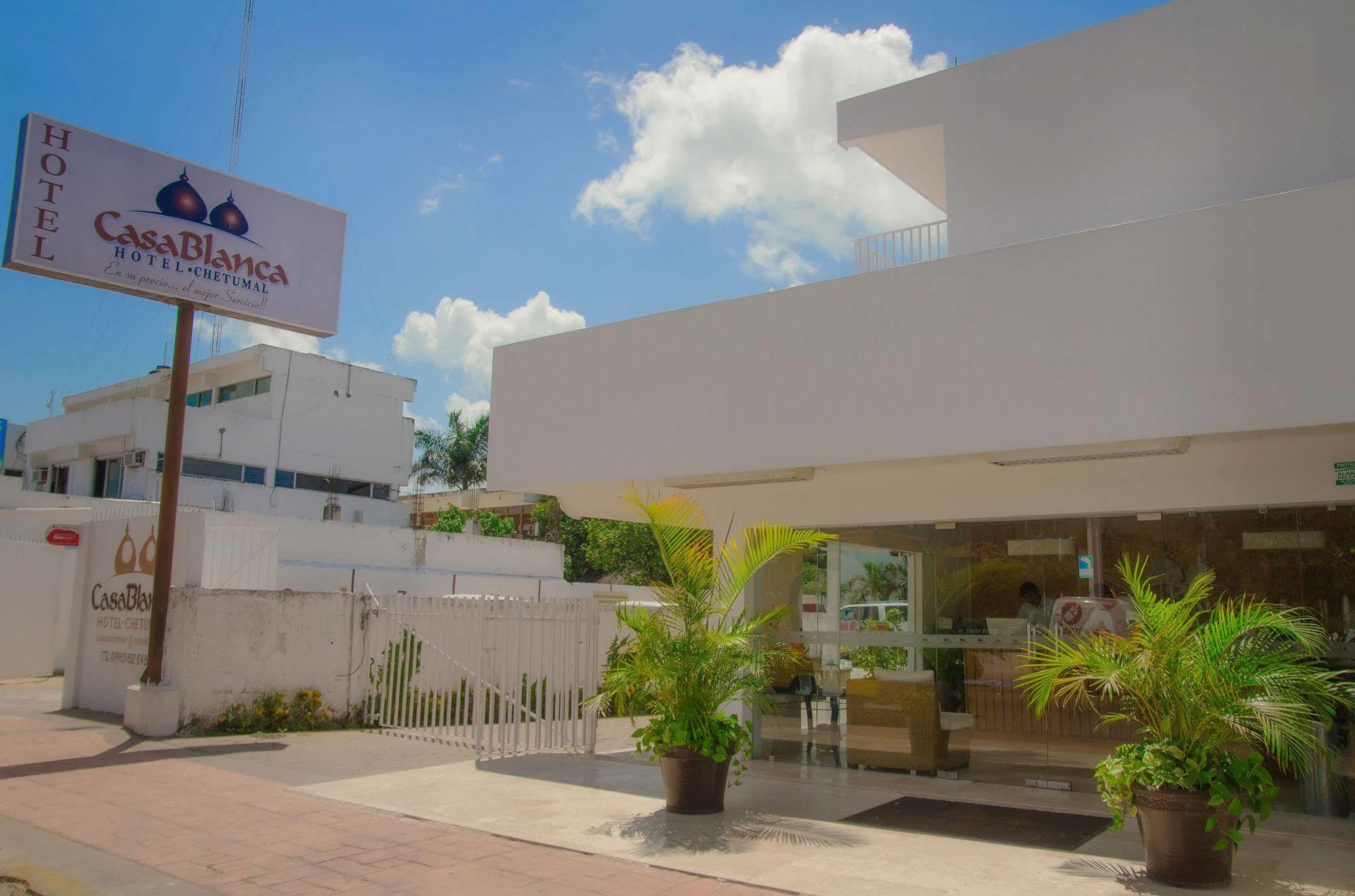 Hotel Casa Blanca Chetumal Exterior foto
